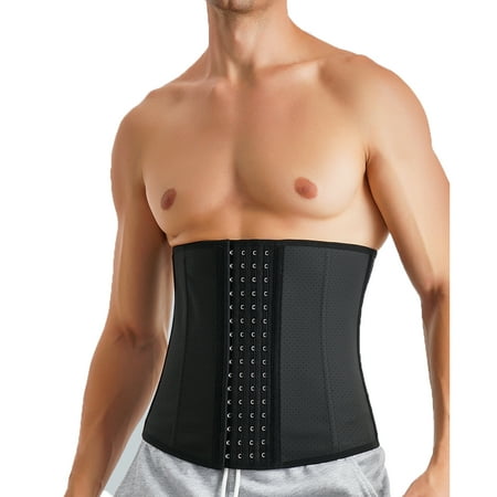 Nebility Latex Waist Trainer Belt for Men Waist Trimmer Workout Body Shaper Tummy Control Cincher Back Support Band(Black XX-Large)
Nebility Latex Waist Trainer Belt for Men Waist Trimmer Workout Body Shaper Tummy Control Cincher Back Support Band(Black XX-Large)