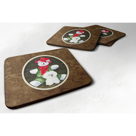 Carolines Treasures SS8948FC Bichon Frise with Teddy Bear Foam Coaster Set of 4 3 1/2 x 3 1/2 multicolor
Carolines Treasures SS8948FC Bichon Frise with Teddy Bear Foam Coaster Set of 4 3 1/2 x 3 1/2 multicolor