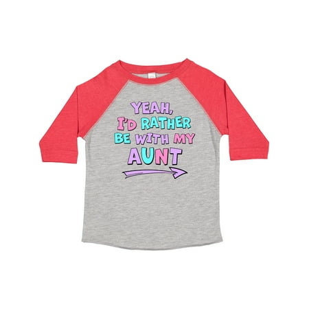 Inktastic Yeah I d Rather Be with My Aunt in Pink Blue and Purple Gift Toddler Boy or Toddler Girl T-Shirt
Inktastic Yeah I d Rather Be with My Aunt in Pink Blue and Purple Gift Toddler Boy or Toddler Girl T-Shirt