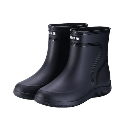 NOKIO Men S Casual Outdoor Waterproof Ankle Rain Boots Water-Resistant Ankle Boots For Men Low Heeled Round Boots Rain Women Buckle Shoe Toe Middle Women s Boots
NOKIO Men S Casual Outdoor Waterproof Ankle Rain Boots Water-Resistant Ankle Boots For Men Low Heeled Round Boots Rain Women Buckle Shoe Toe Middle Women s Boots