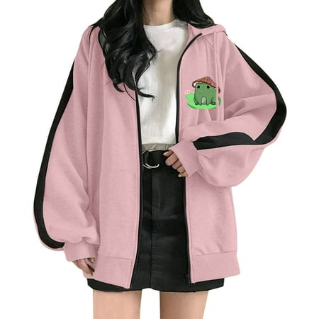 Ladies Autumn Winter Casual Loose Fleece Hooded Zippered Long Sleeve Love Printed Jacket Coat Full Zip Sweater Women Warm down Scrub
Ladies Autumn Winter Casual Loose Fleece Hooded Zippered Long Sleeve Love Printed Jacket Coat Full Zip Sweater Women Warm down Scrub