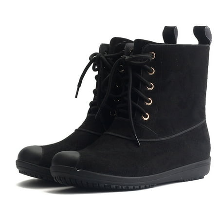 Zunfeo Women Chelsea Boots- Chelsea Boots Solid Save On Clothing Warm Comfy Lace-up Boots Christmas Gifts Clearance Black 7.5
Zunfeo Women Chelsea Boots- Chelsea Boots Solid Save On Clothing Warm Comfy Lace-up Boots Christmas Gifts Clearance Black 7.5