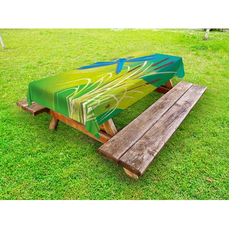 Dragonfly Outdoor Tablecloth Butterfly Like Flying Bug on Grunge Vintage Style Backdrop Image Decorative Washable Fabric Picnic Tablecloth 58 X 104 Inches Pale Green Blue and Brown by Ambesonne
Dragonfly Outdoor Tablecloth Butterfly Like Flying Bug on Grunge Vintage Style Backdrop Image Decorative Washable Fabric Picnic Tablecloth 58 X 104 Inches Pale Green Blue and Brown by Ambesonne