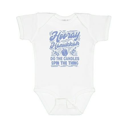 Inktastic Funny Hanukkah Candles Dreidel Gift Baby Boy or Baby Girl Bodysuit
Inktastic Funny Hanukkah Candles Dreidel Gift Baby Boy or Baby Girl Bodysuit