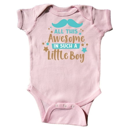 Inktastic All This Awesome In Such A Little Boy - Blue Brown Gift Baby Boy Bodysuit
Inktastic All This Awesome In Such A Little Boy - Blue Brown Gift Baby Boy Bodysuit