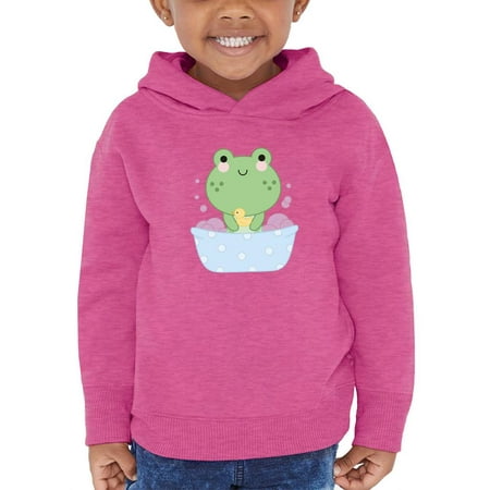 Little Frog Taking Bubble Bath Hoodie Toddler -Image by Shutterstock 2 Toddler
Little Frog Taking Bubble Bath Hoodie Toddler -Image by Shutterstock 2 Toddler