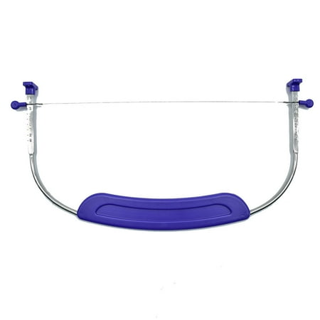 DIY Cake Slicer 10 inch Stratification Auxiliary Bread Wire Cutter Splitter Novelty Baking Tools
DIY Cake Slicer 10 inch Stratification Auxiliary Bread Wire Cutter Splitter Novelty Baking Tools