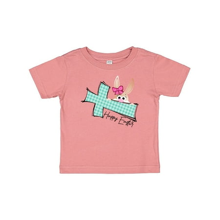 Inktastic Happy Easter Cute Peeking Bunny and Plaid Cross Gift Baby Boy or Baby Girl T-Shirt
Inktastic Happy Easter Cute Peeking Bunny and Plaid Cross Gift Baby Boy or Baby Girl T-Shirt