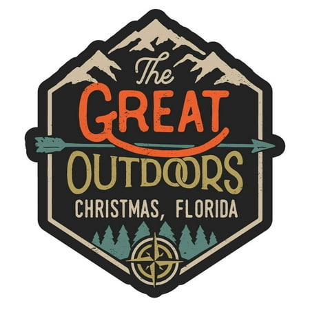 Christmas Florida The Great Outdoors Design 2-Inch Fridge Magnet