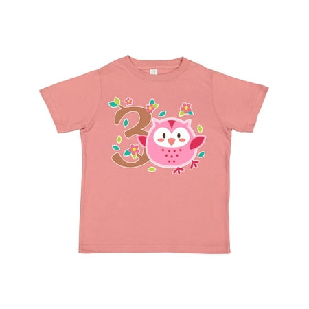 Inktastic Owl Third Birthday Pink Flower and Tree Gift Toddler Boy or Toddler Girl T-Shirt
Inktastic Owl Third Birthday Pink Flower and Tree Gift Toddler Boy or Toddler Girl T-Shirt