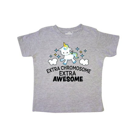 Inktastic Extra Chromosome Extra Awesome with Unicorn Gift Toddler Boy or Toddler Girl T-Shirt
Inktastic Extra Chromosome Extra Awesome with Unicorn Gift Toddler Boy or Toddler Girl T-Shirt