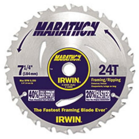 Mtn 24030 Marathon Circular Saw Blade, 7. 25 inch