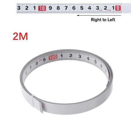 Self Adhesive Metric Miter Track Tape Measure Scale Ruler Woodworking Tools 2M R-L
Self Adhesive Metric Miter Track Tape Measure Scale Ruler Woodworking Tools 2M R-L