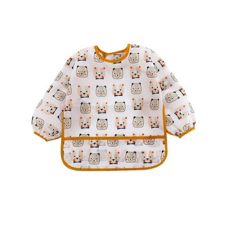 Gwiyeopda Baby Kids Toddler Long Sleeve Waterproof Smock Feeding Bib Cute Cartoon Dinosaur Burp Cloths Aprons
Gwiyeopda Baby Kids Toddler Long Sleeve Waterproof Smock Feeding Bib Cute Cartoon Dinosaur Burp Cloths Aprons