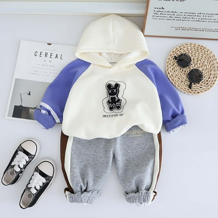 Cethrio Baby Boys Fall Outfit Sets Casual Long Sleeve Hoodies and Sweatpants Set Purple Size 9-12 Months
Cethrio Baby Boys Fall Outfit Sets Casual Long Sleeve Hoodies and Sweatpants Set Purple Size 9-12 Months