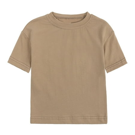 Lovely Casual T-Shirts For Children Girls Solid Color Crew Neck Short Sleeve Basic Tops Tee Clothes Streetwear Daily Clothes Elegant Tshirts
Lovely Casual T-Shirts For Children Girls Solid Color Crew Neck Short Sleeve Basic Tops Tee Clothes Streetwear Daily Clothes Elegant Tshirts