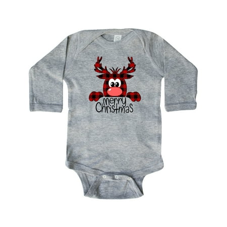 Inktastic Merry Christmas Red Plaid Peeking Reindeer Gift Baby Boy or Baby Girl Long Sleeve Bodysuit
Inktastic Merry Christmas Red Plaid Peeking Reindeer Gift Baby Boy or Baby Girl Long Sleeve Bodysuit