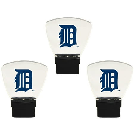 Authentic Street Signs Detroit Tigers LED Nightlight 3-Pack