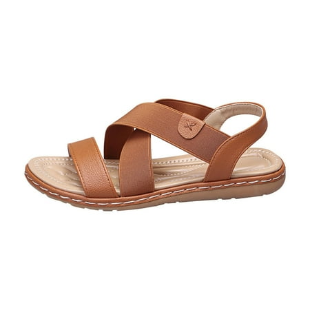 kakina CMSX Sandals for Women Summer Women Thick Bottom Slope Heel Shoes Beach Roman Casual Slippers Sandals Brown 8.5
kakina CMSX Sandals for Women Summer Women Thick Bottom Slope Heel Shoes Beach Roman Casual Slippers Sandals Brown 8.5