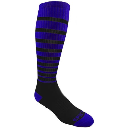 Epic Adult Over-The-Calf Bumble-Bee Knee High 9-Stripe Socks Pair