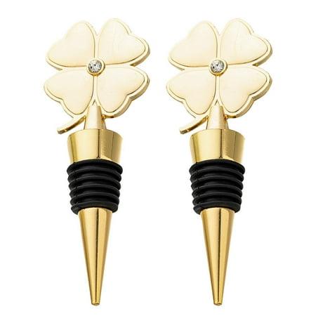 2pcs Four Leaf Clover Wine Stopper Creative Champagne Bottle Stopper St. Patricks Day Supplies Wine Bottle Sealer for Bar Party Restaurant
2pcs Four Leaf Clover Wine Stopper Creative Champagne Bottle Stopper St. Patricks Day Supplies Wine Bottle Sealer for Bar Party Restaurant