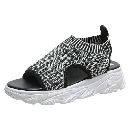 CLZOUD Women s Sandals Wide Width Black Women Sandals Fashion Summer New Pattern Mesh Breathable Open Toe Comfortable and Non Slip Large Slip On Shoes 37
CLZOUD Women s Sandals Wide Width Black Women Sandals Fashion Summer New Pattern Mesh Breathable Open Toe Comfortable and Non Slip Large Slip On Shoes 37