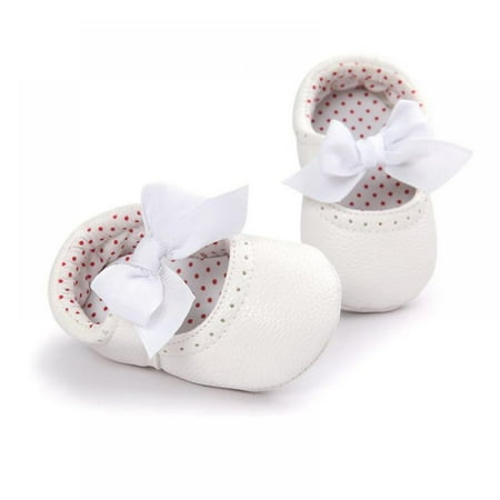 Toddler Infant Girl PU Leather Antislip Prewalker Shoes Newborn Baby Bowknot Soft Soled Crib Shoes (0-18Monthes)
Toddler Infant Girl PU Leather Antislip Prewalker Shoes Newborn Baby Bowknot Soft Soled Crib Shoes (0-18Monthes)