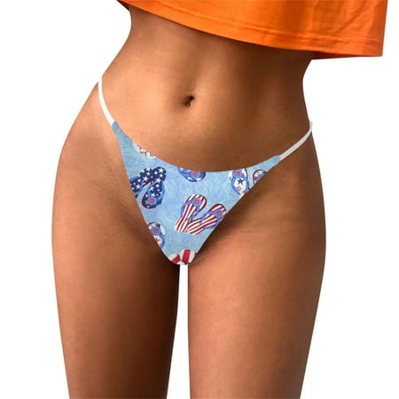 Women Underwear Flag Printed Panties Thong Multicolor Lingerie T Back Underpants Comfort Soft Low Rise Panties Female Underpanty Comfort Undergarments
Women Underwear Flag Printed Panties Thong Multicolor Lingerie T Back Underpants Comfort Soft Low Rise Panties Female Underpanty Comfort Undergarments