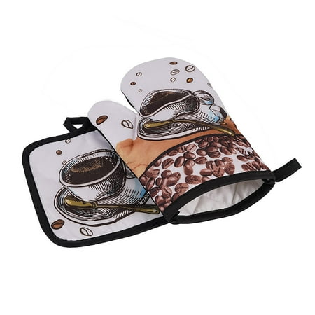 Kitchen 2PC Oven Mitts And Pot Holders Sets Heat Resistants Soft Cotton Lining Non-Slip Surface Safes For Baking Cooking BBQ
Kitchen 2PC Oven Mitts And Pot Holders Sets Heat Resistants Soft Cotton Lining Non-Slip Surface Safes For Baking Cooking BBQ