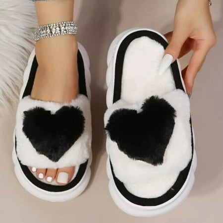 CoCopeaunt 2022 Platform Height 4cm Fluffy Fur Slippers Women Winter Warm Lovely Flowers Upper Design Plush Home Slippers Women Shoes
CoCopeaunt 2022 Platform Height 4cm Fluffy Fur Slippers Women Winter Warm Lovely Flowers Upper Design Plush Home Slippers Women Shoes