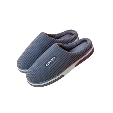 Gomelly Mens House Shoes Winter Warm Plush Slippers Slip On Fuzzy Slipper Casual Home Shoe Indoor Bedroom Blue Gray 9.5-10
Gomelly Mens House Shoes Winter Warm Plush Slippers Slip On Fuzzy Slipper Casual Home Shoe Indoor Bedroom Blue Gray 9.5-10