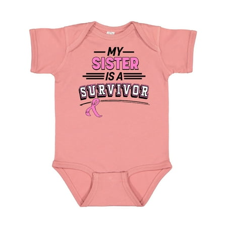 Inktastic My Sister is a Survivor Breast Cancer Awareness Gift Baby Boy or Baby Girl Bodysuit
Inktastic My Sister is a Survivor Breast Cancer Awareness Gift Baby Boy or Baby Girl Bodysuit