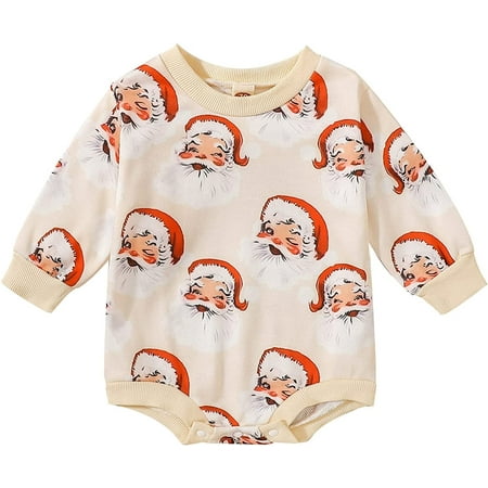 QWZNDZGR Christmas Newborn Baby Boy Girl Romper Santa Ruffle Long Sleeve Cotton Romper Bodysuit Fall Winter Jumpsuit
QWZNDZGR Christmas Newborn Baby Boy Girl Romper Santa Ruffle Long Sleeve Cotton Romper Bodysuit Fall Winter Jumpsuit