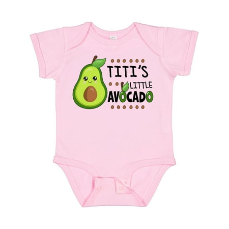 Inktastic Titi s Little Avocado with Cute Baby Avocado Gift Baby Boy or Baby Girl Bodysuit
Inktastic Titi s Little Avocado with Cute Baby Avocado Gift Baby Boy or Baby Girl Bodysuit