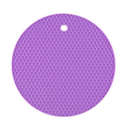 Pengpaig Waterproof Table Mat Multifunctional Thermal Insulation Pad Silicone Placemat with Hangable Design Suitable for Desktop Purple2
Pengpaig Waterproof Table Mat Multifunctional Thermal Insulation Pad Silicone Placemat with Hangable Design Suitable for Desktop Purple2