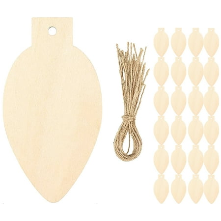 1 Set of Wooden Light Bulb Cutouts Blank Wooden Light Bulb Slices Wooden Hanging Ornaments
1 Set of Wooden Light Bulb Cutouts Blank Wooden Light Bulb Slices Wooden Hanging Ornaments