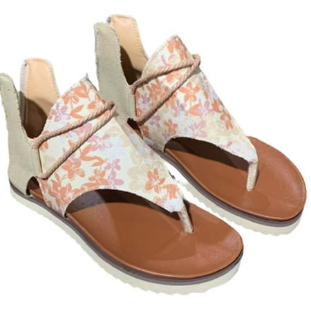 Stamzod Summer Savings Clearance Women s Casual Shoes Printed In Large Size Flat Slippers Back Zipper Sandals Multicolor 42
Stamzod Summer Savings Clearance Women s Casual Shoes Printed In Large Size Flat Slippers Back Zipper Sandals Multicolor 42