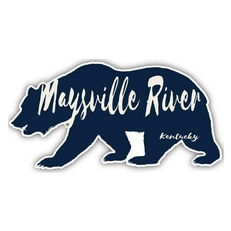 Maysville River Kentucky Souvenir 3x1.5-Inch Fridge Magnet Bear Design