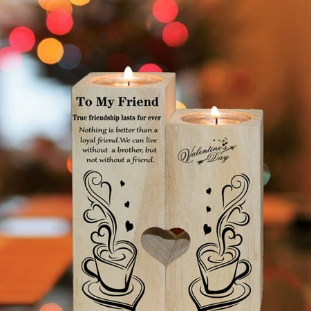 Christmas decorations clearance items outdoor indoor Wooden Candlestick holder Gift for Couple Daughter Heart-shaped Craft Wooden
Christmas decorations clearance items outdoor indoor Wooden Candlestick holder Gift for Couple Daughter Heart-shaped Craft Wooden