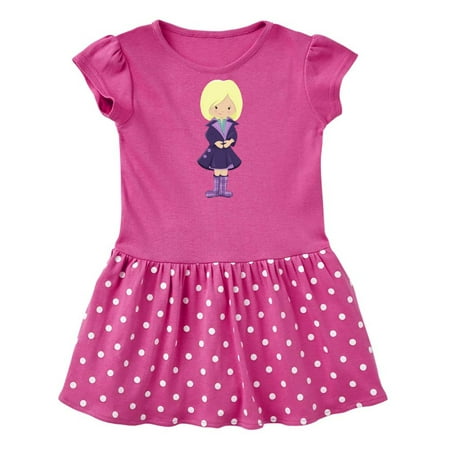 Inktastic Fashion Girl Blonde Hair Purple Coat Boots Gift Baby Girl Dress
Inktastic Fashion Girl Blonde Hair Purple Coat Boots Gift Baby Girl Dress