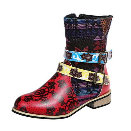 KBKYBUYZ Large Size Women s Boots With Belt Decoration And Color Matching Pointed Boots
KBKYBUYZ Large Size Women s Boots With Belt Decoration And Color Matching Pointed Boots