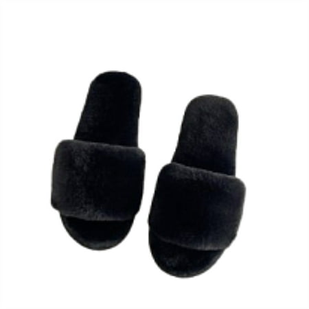LIANGP Ladies Slippers Open Toe Women Slippers Slip On House Slippers With Memory Foam Women s Shoes Black Size 4-5
LIANGP Ladies Slippers Open Toe Women Slippers Slip On House Slippers With Memory Foam Women s Shoes Black Size 4-5
