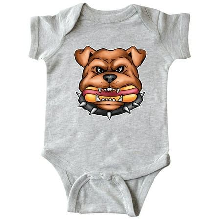 Inktastic Bull Dog Holding Hot Dog Illustration Gift Baby Boy or Baby Girl Bodysuit
Inktastic Bull Dog Holding Hot Dog Illustration Gift Baby Boy or Baby Girl Bodysuit