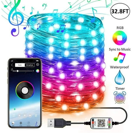 SunhillsgraceBluetooth Light String Mobile Phone APP Copper Wire Light String Remote ControlLED light
SunhillsgraceBluetooth Light String Mobile Phone APP Copper Wire Light String Remote ControlLED light