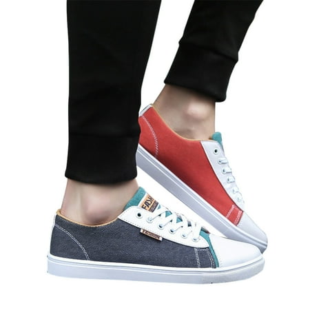 Men Canvas Shoes Different Colors Anti-slip Breathable Casual Shoes for Spring 40
Men Canvas Shoes Different Colors Anti-slip Breathable Casual Shoes for Spring 40