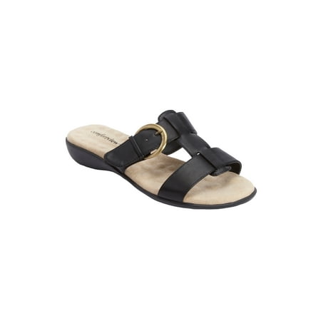 Comfortview Women s Wide Width The Dawn Sandal By Comfortview