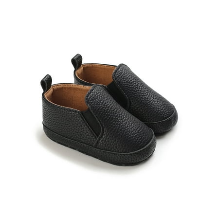 Colisha Toddler Boys Girls Crib Shoe Slip On Moccasin Soft Sole Loafers Wedding Durable Shoes Prewalker Flats Black 18-24 months
Colisha Toddler Boys Girls Crib Shoe Slip On Moccasin Soft Sole Loafers Wedding Durable Shoes Prewalker Flats Black 18-24 months