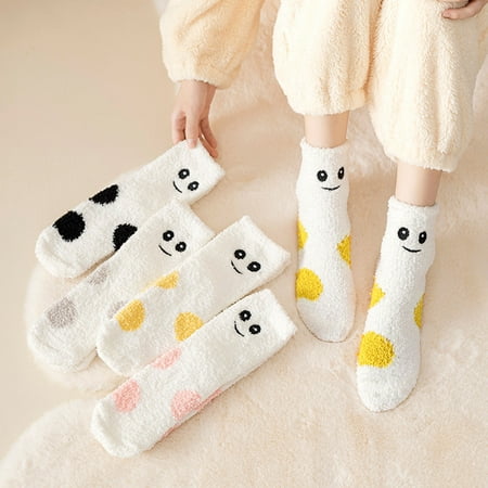 Women Fuzzy Socks Cozy Soft Fluffy Cute Animal Slipper Socks Sleeping Warm Socks Christmas Gift for Girls
Women Fuzzy Socks Cozy Soft Fluffy Cute Animal Slipper Socks Sleeping Warm Socks Christmas Gift for Girls