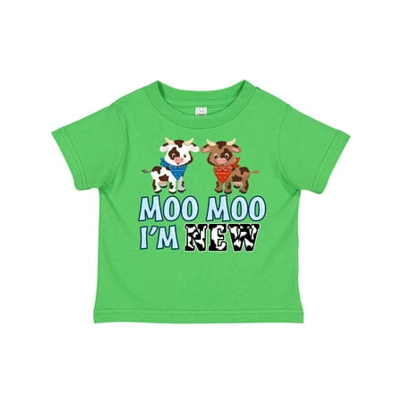 Inktastic Moo Moo I m New with Cute Holstein Cows Gift Toddler Boy or Toddler Girl T-Shirt
Inktastic Moo Moo I m New with Cute Holstein Cows Gift Toddler Boy or Toddler Girl T-Shirt