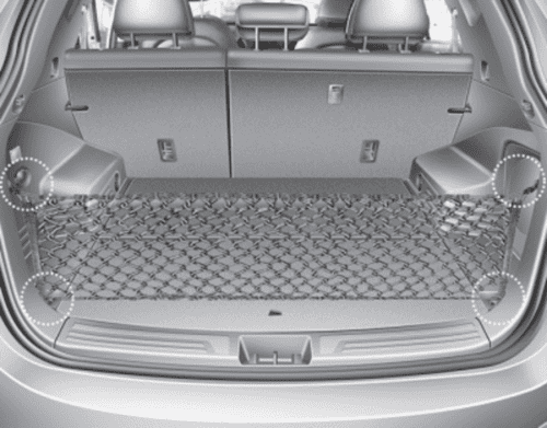 Buy Envelope Style Trunk Cargo Net For Hyundai Tucson